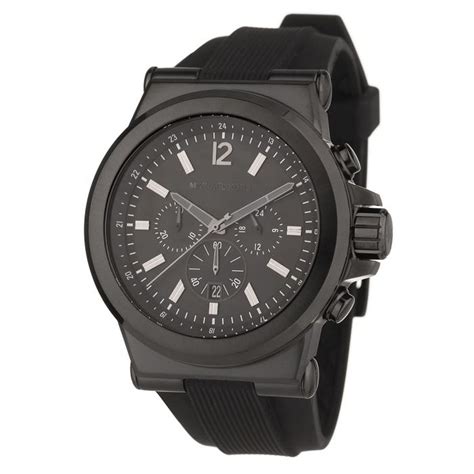 michael kors montre noire|montre michael kors homme.